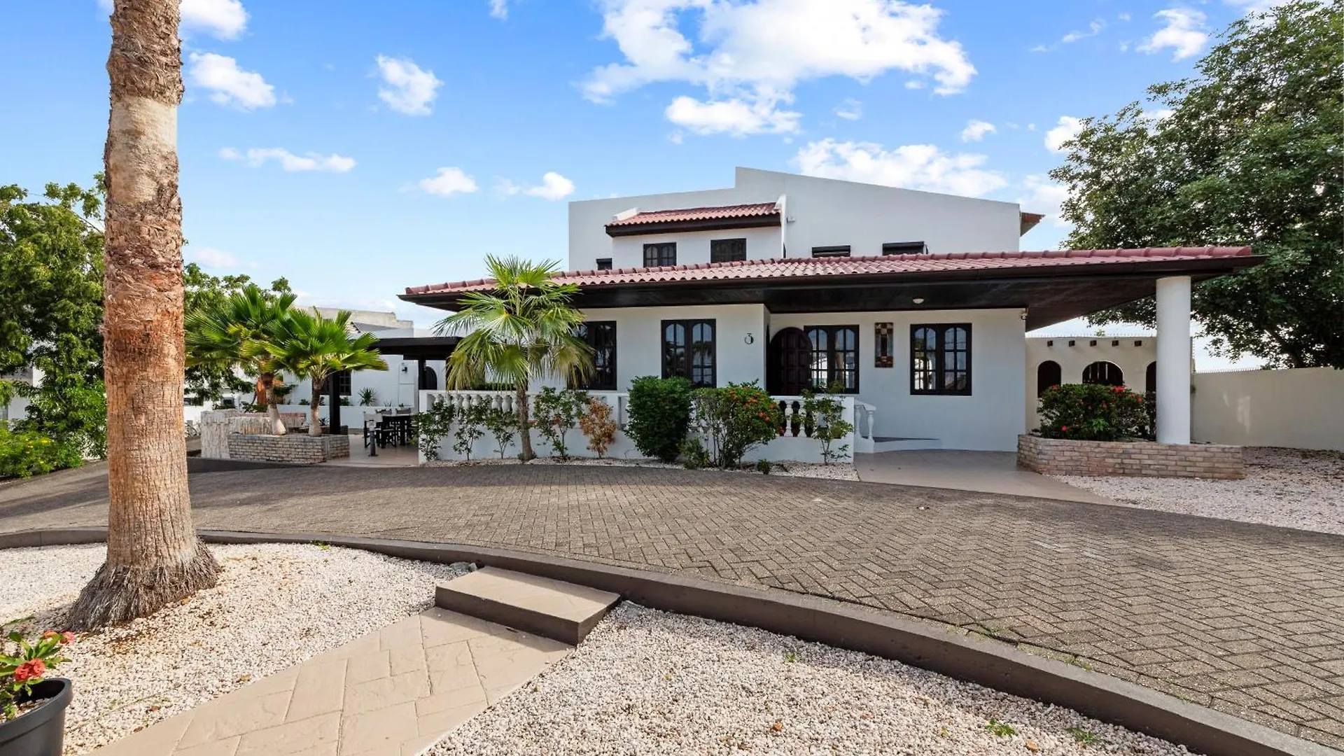 Million Dollar View Spanish Hacienda Style Luxury Villa In Jan Thiel Curacao
