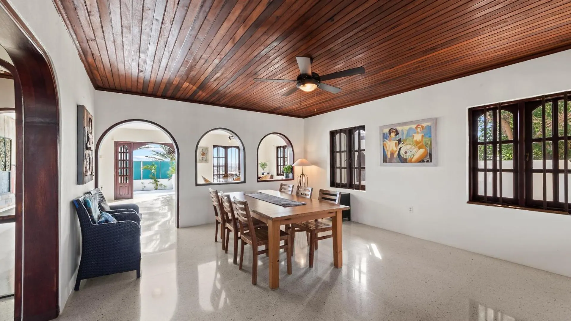 Million Dollar View Spanish Hacienda Style Luxury Villa In Jan Thiel